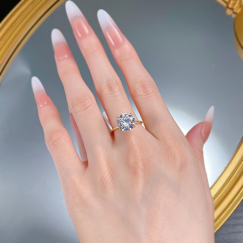 4 carat travel ring