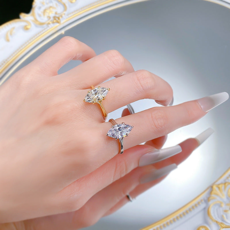 Marquise Cut Solitaire Ring