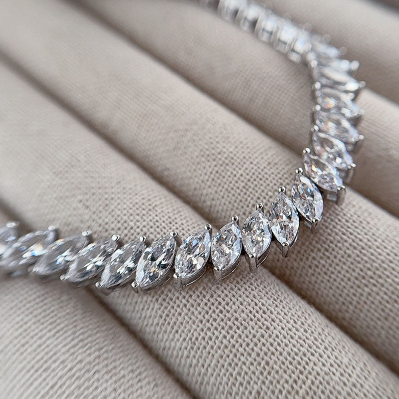 Marquise Tennis Bracelet