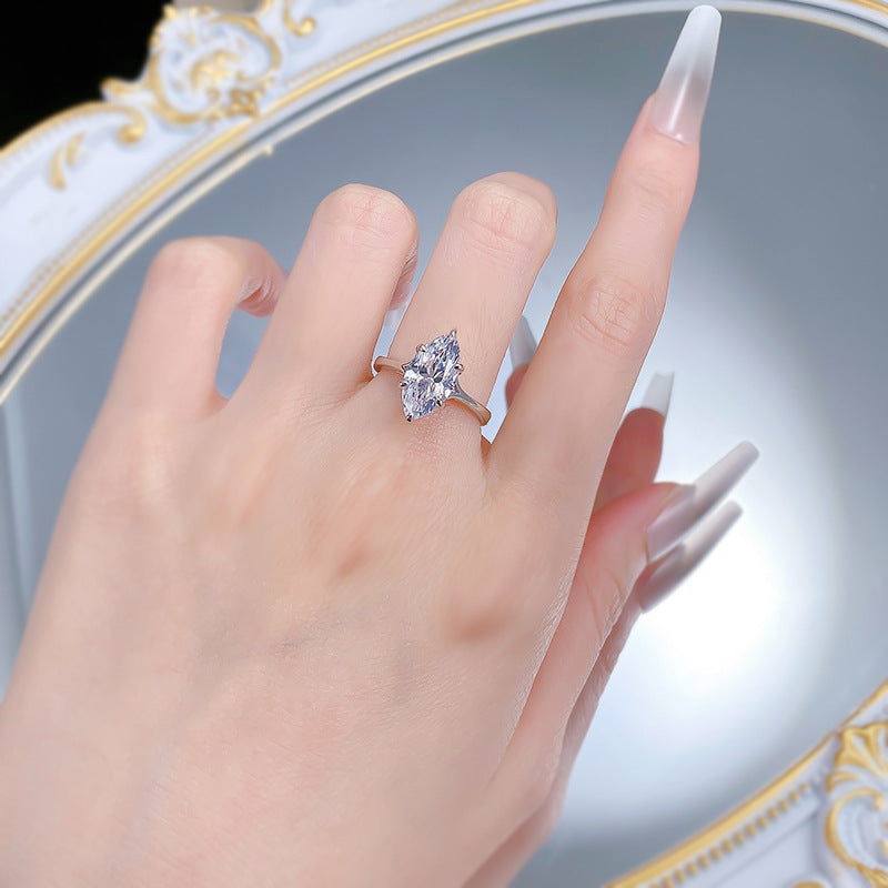 Marquise Cut Solitaire Ring