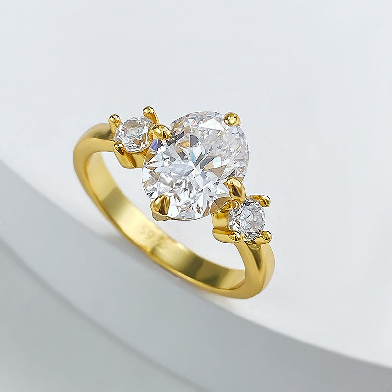 Gold Plated Silver Ring