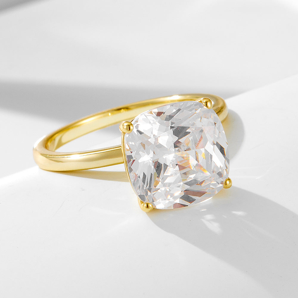 Radiant 3-Piece Diamond Bridal Set