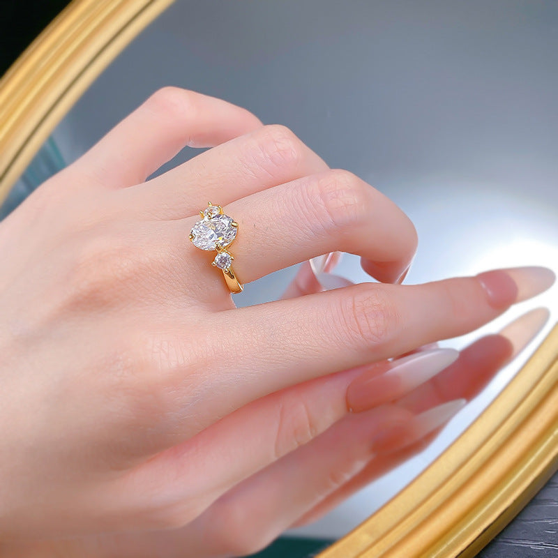 Oval Cut Ring