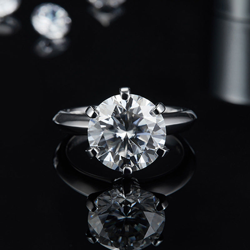 5 ct moissanite ring
