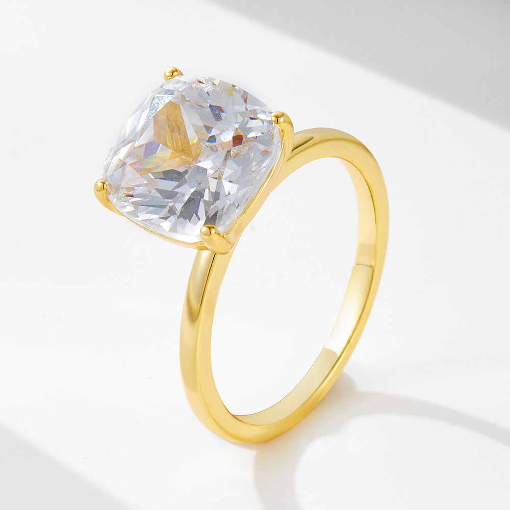 Radiant 3-Piece Diamond Bridal Set