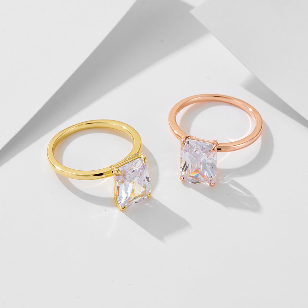 Radiant Cut Rings