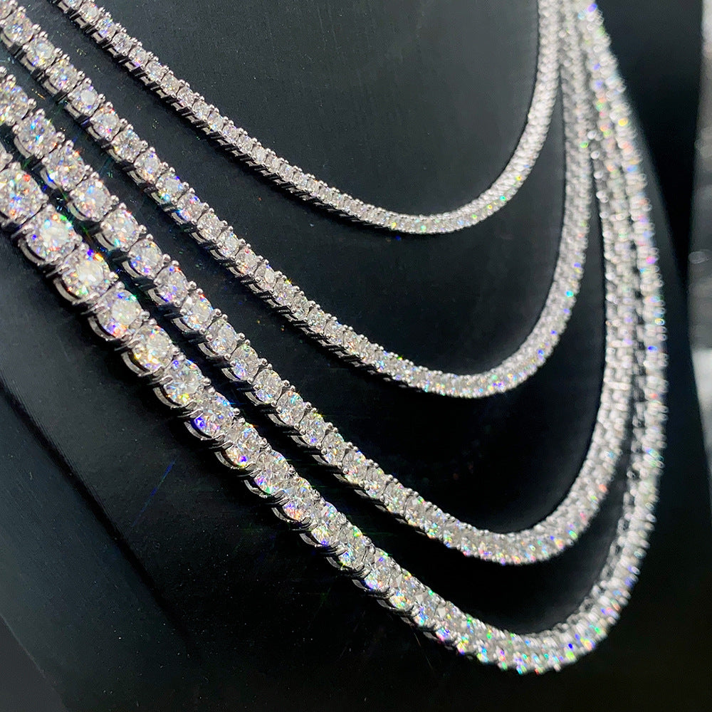 Moissanite Diamond Tennis Chain