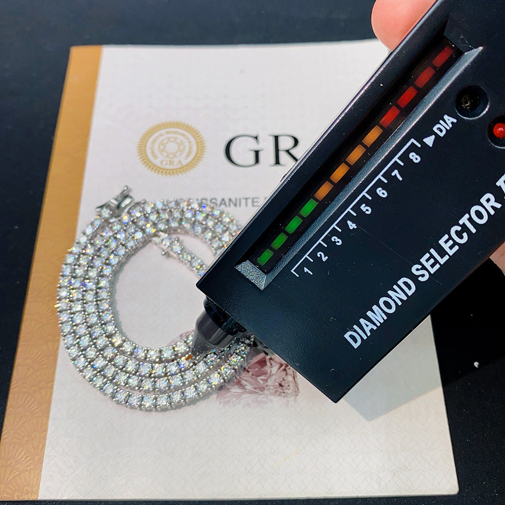 Moissanite Diamond. Passed Diamond Test