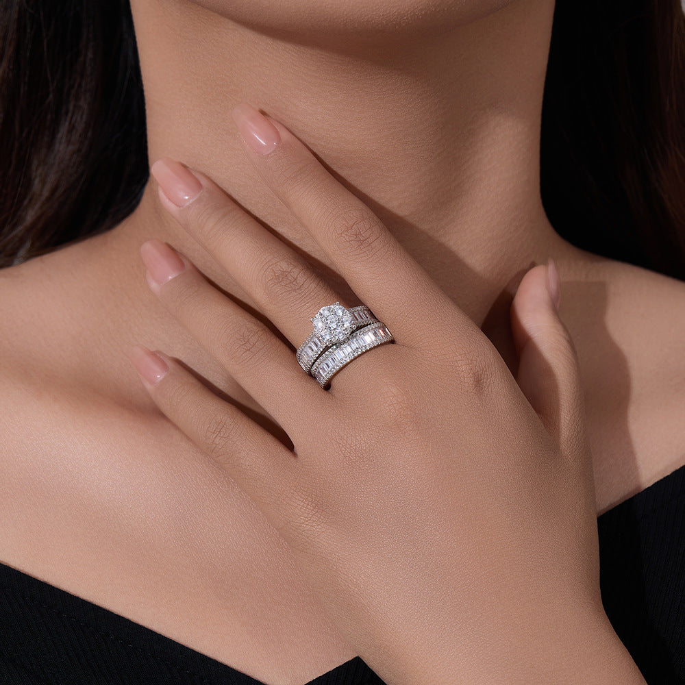 Silver Wedding Set