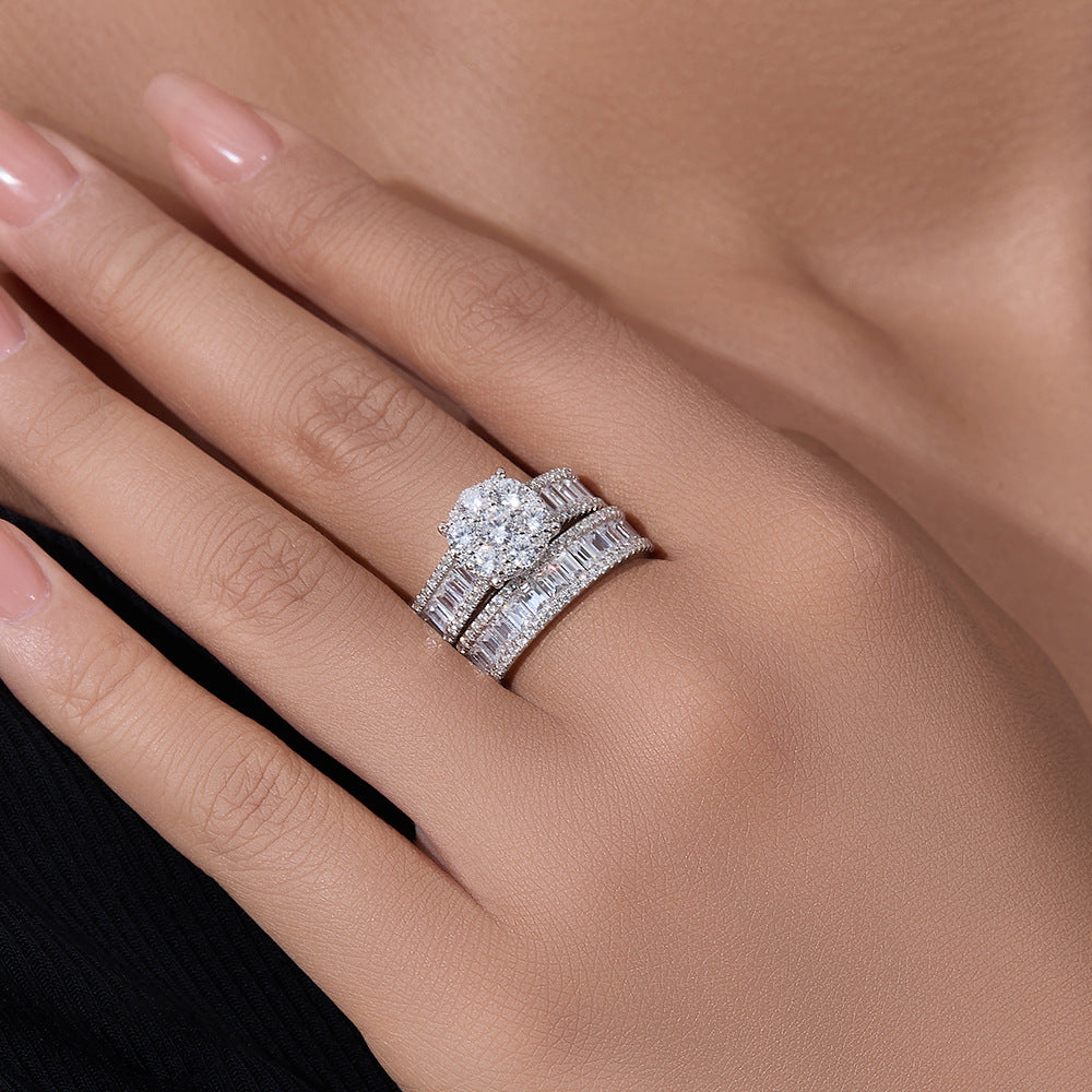 Sterling Silver Bridal Set