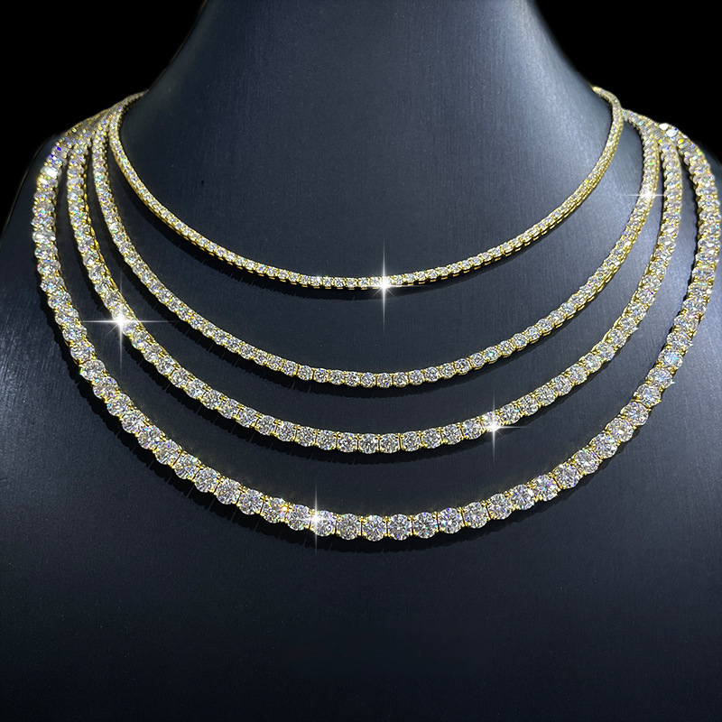 Gold Plated Tennis Chain