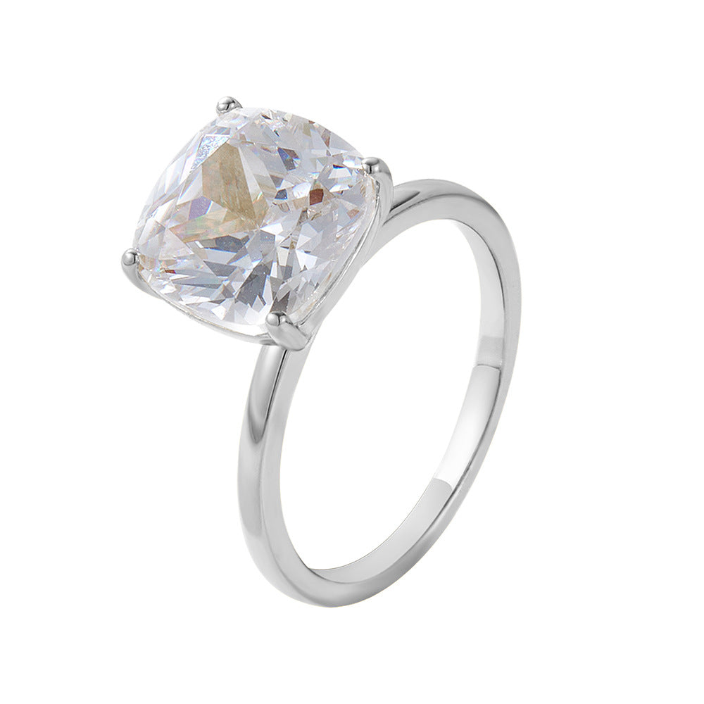 Radiant 3-Piece Diamond Bridal Set