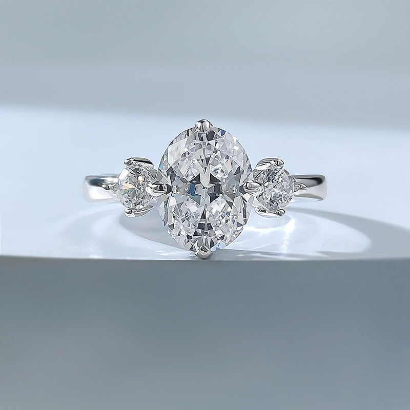 Silver 925 Oval Cut Ring