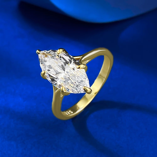 Marquise Cut Solitaire Ring