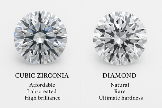 Cubic Zirconia vs. Diamond: What’s the Difference?