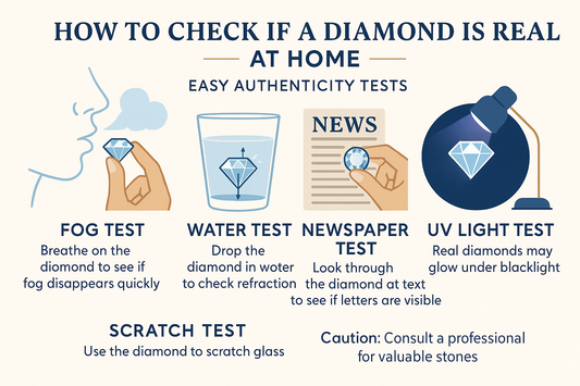How to Check if a Diamond is Real at Home: Easy Authenticity Tests