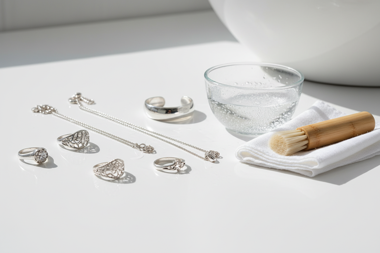 How to Clean Silver Jewelry: A Complete Guide to Keeping Your Pieces Sparkling