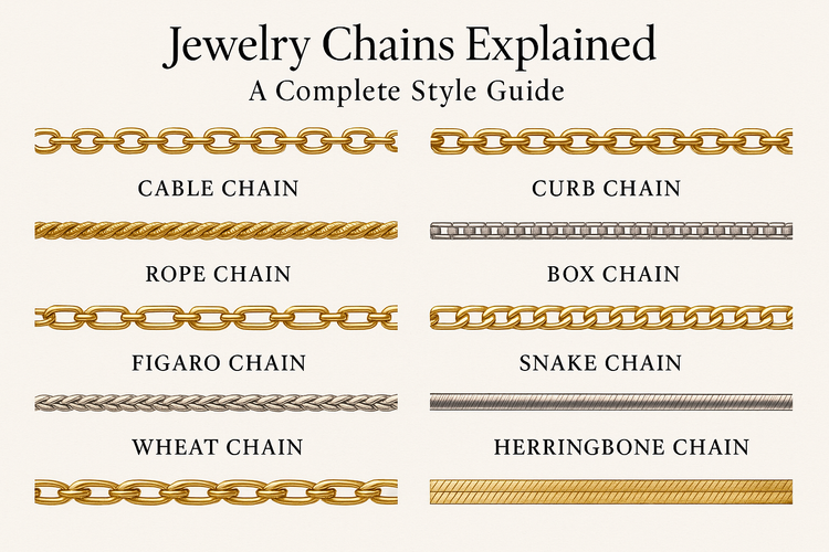 Jewelry Chains Explained: A Complete Style Guide – ANNXMEE