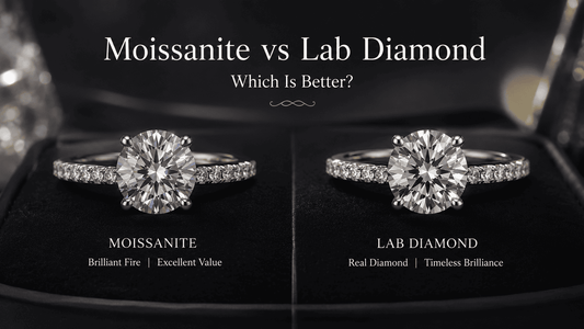 Moissanite vs Lab Diamond: Key Differences & Which Is Better? (2026 Guide)