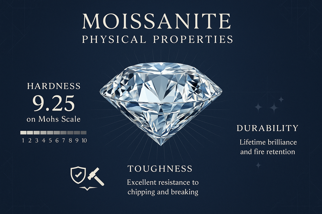 Moissanite’s Physical Properties: Hardness, Toughness, and Durability