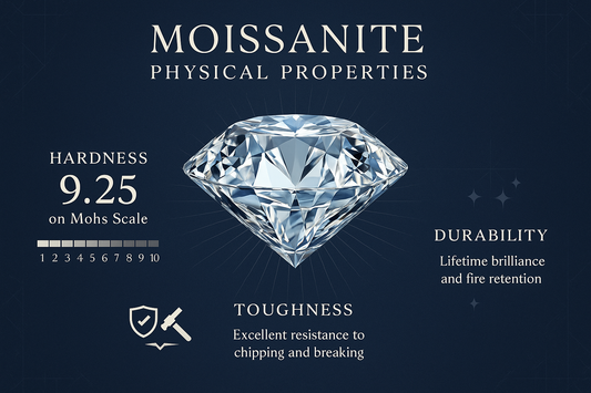 Moissanite’s Physical Properties: Hardness, Toughness, and Durability