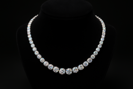 The Ultimate Guide to Moissanite Tennis Necklaces