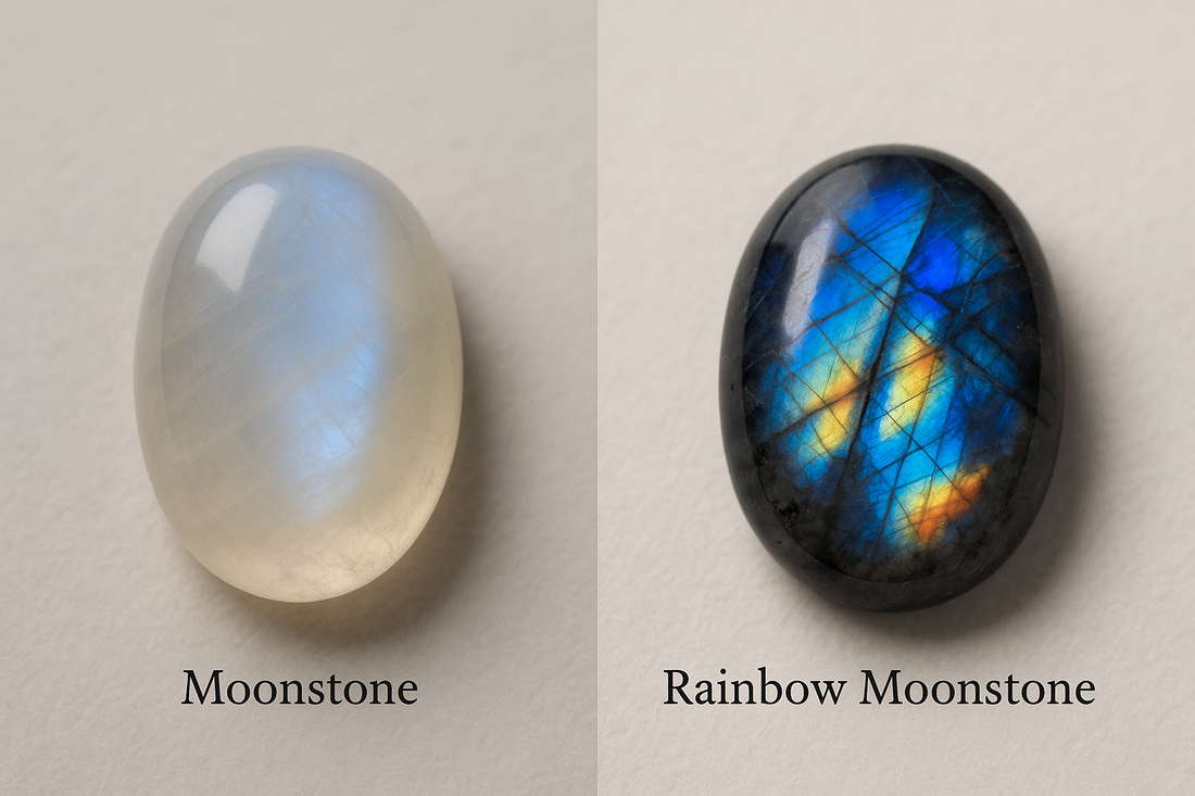 Moonstone vs. Rainbow Moonstone: Key Differences Every Gem Lover Should Know