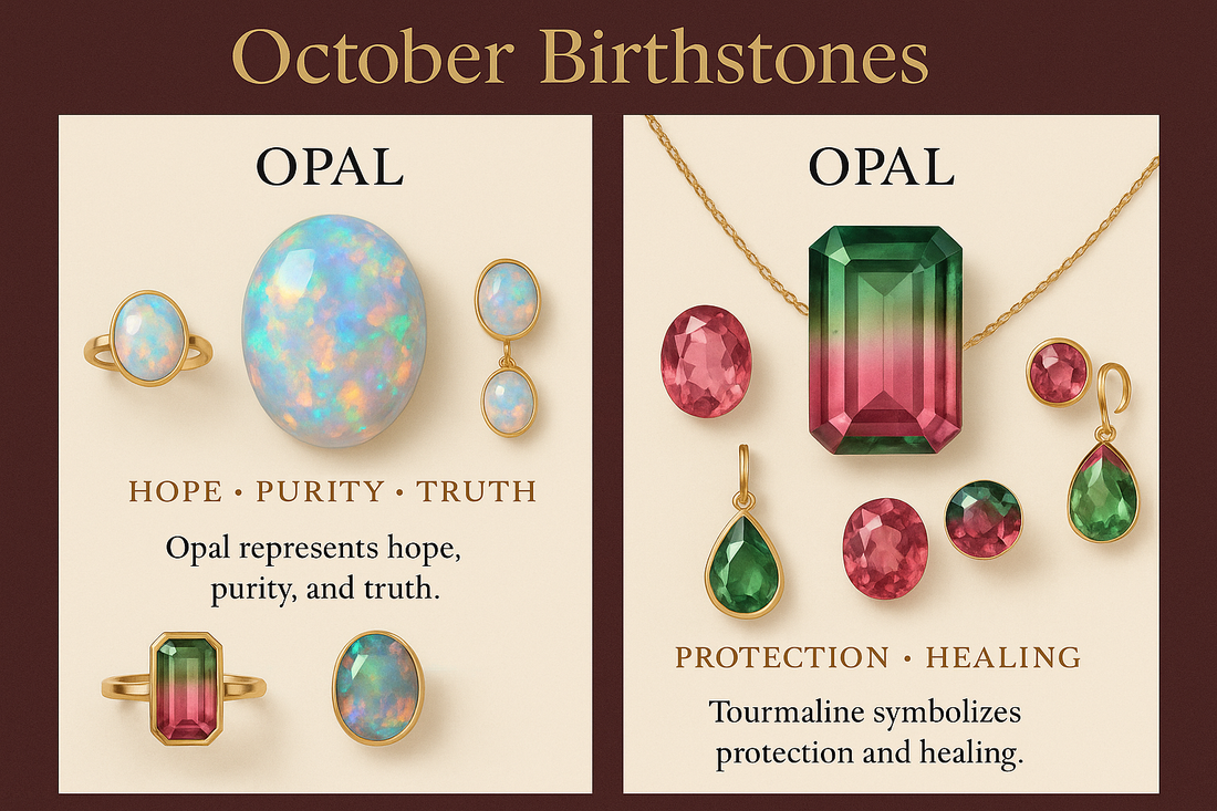 October Color Gold October Birthstone: Meaning, Colors, and Jewelry Guide – ANNXMEE