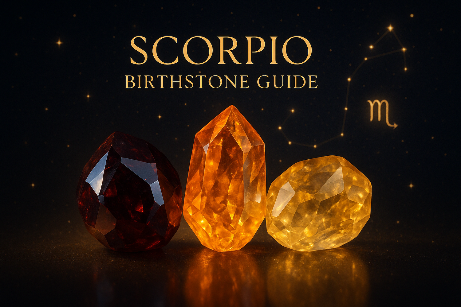 Scorpio Birthstone: Meaning, Healing Benefits & Complete Guide