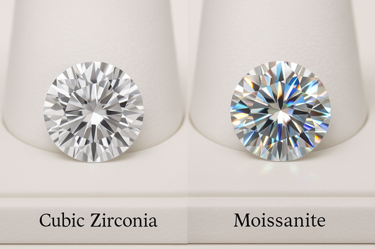 Zirconia vs. Moissanite: Key Differences, Durability, and Which Stone to Choose