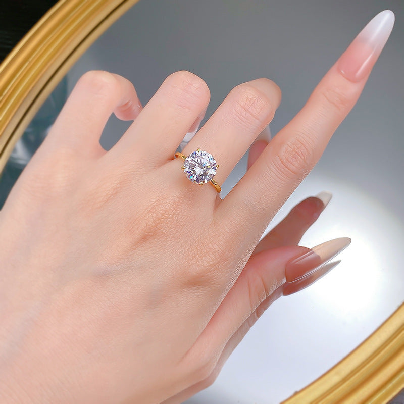 4 carat engagement ring