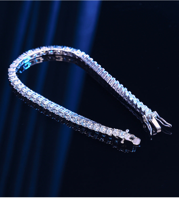 3mm Classic Moissanite Tennis Bracelet