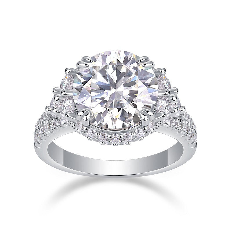 5 Carat Moissanite Statement Ring 