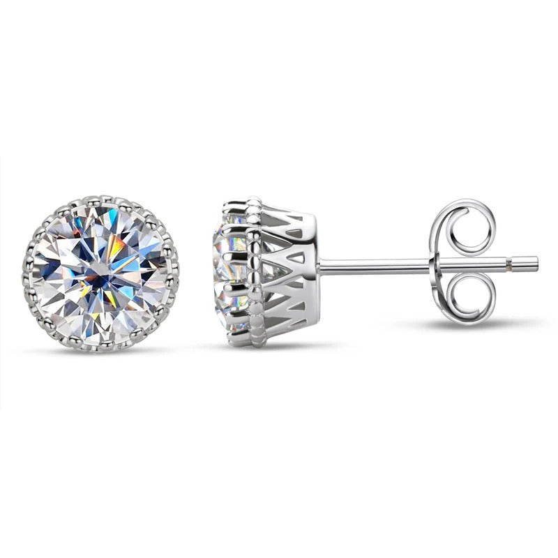 Moissanite Stud Earrings