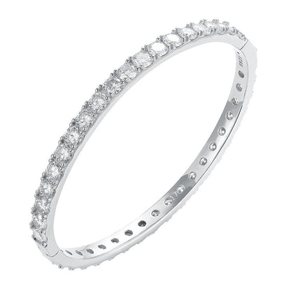 Moissanite Stone Bangle