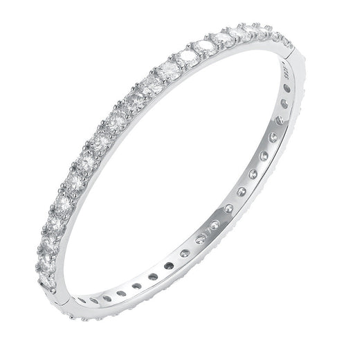 Moissanite Stone Bangle