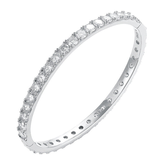 Moissanite Stone Bangle