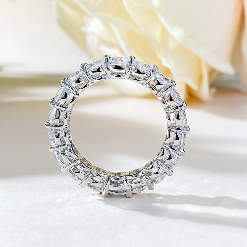 Round Cut Eternity Band