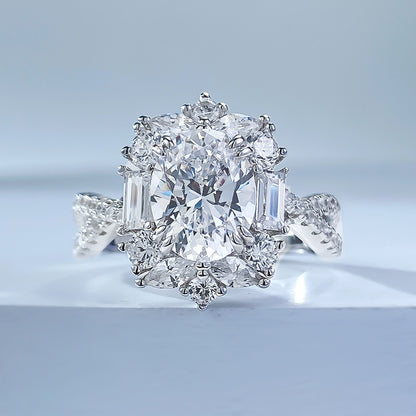 Vintage Diamond Halo Ring