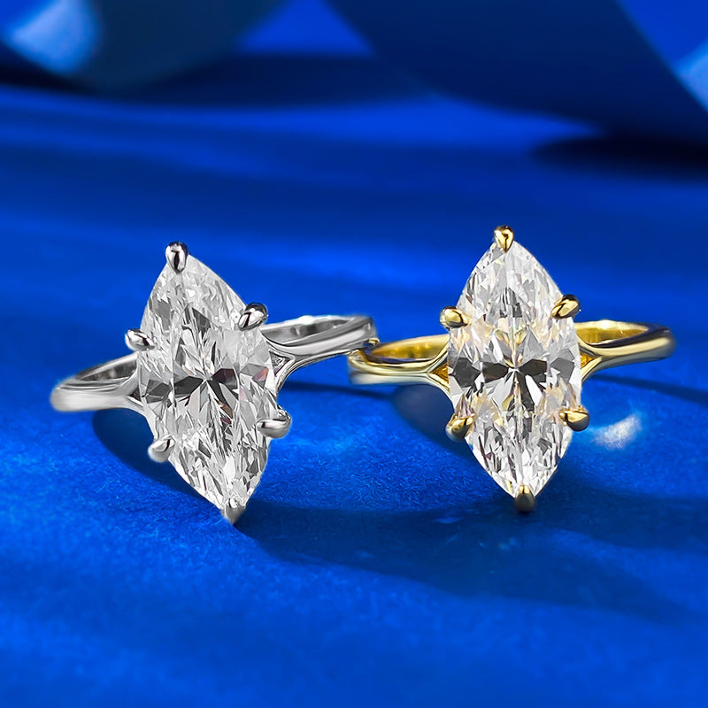 Marquise Cut Solitaire Ring