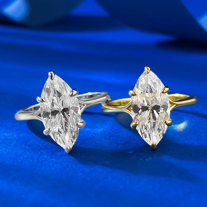 Marquise Cut Solitaire Ring