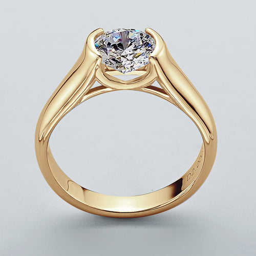 2 Carat Moissanite Solitaire Ring 