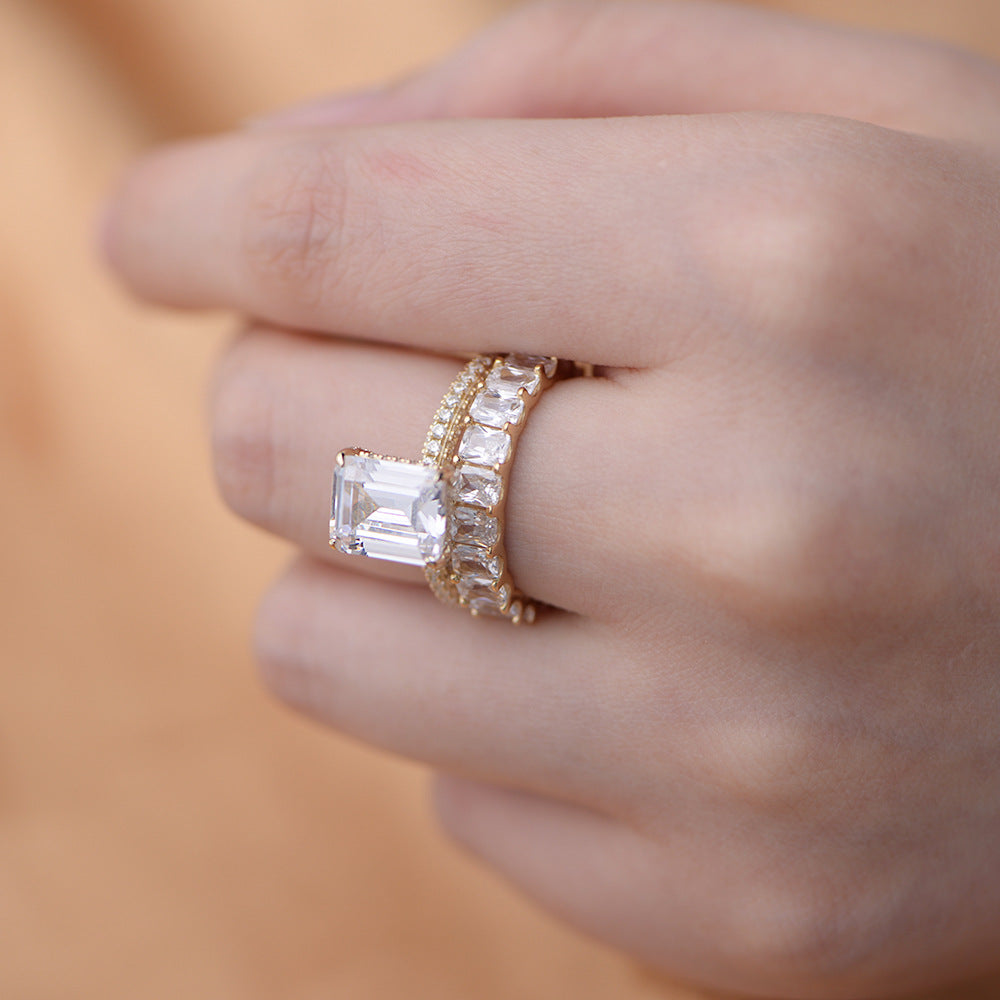 Gold Plated Ring Set