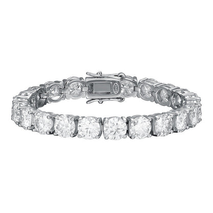 8mm Classic Moissanite Tennis Bracelet