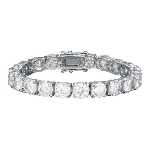 8mm Classic Moissanite Tennis Bracelet