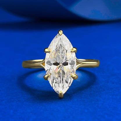 Marquise Cut Solitaire Ring
