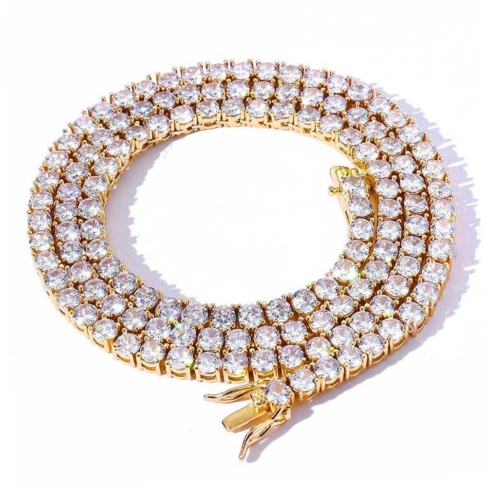 Gold Plated Tennis Chain