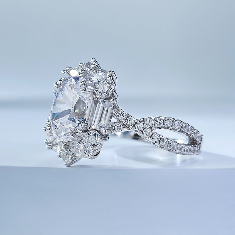 Silver CZ Ring