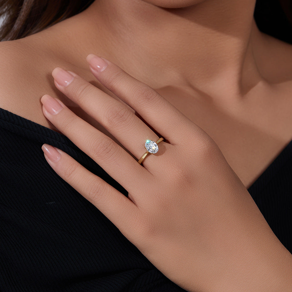 Oval Cut Ring