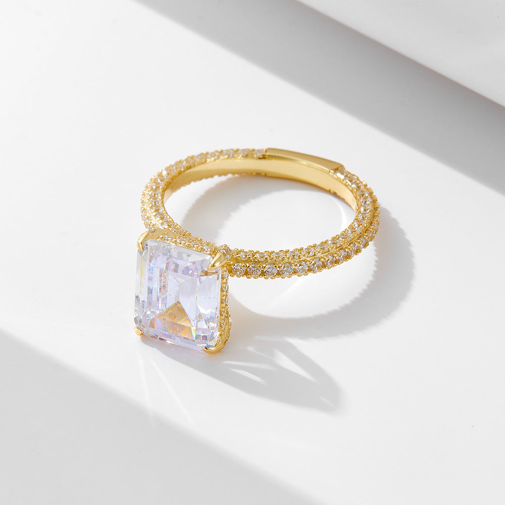4 CT emerald cut